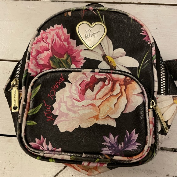 Betsey Johnson Bags Betsey Johnson Small Backpack B5 Poshmark